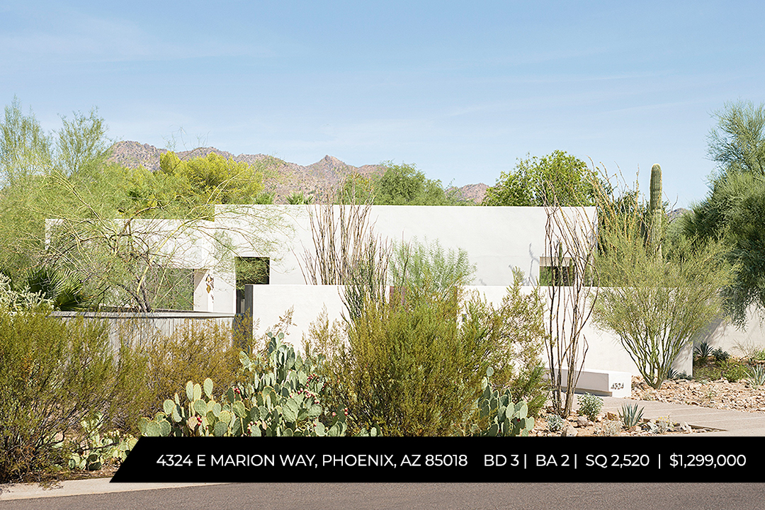 Paradise Valley Homes for Sale 4324 E Marion Way Paradise Valley